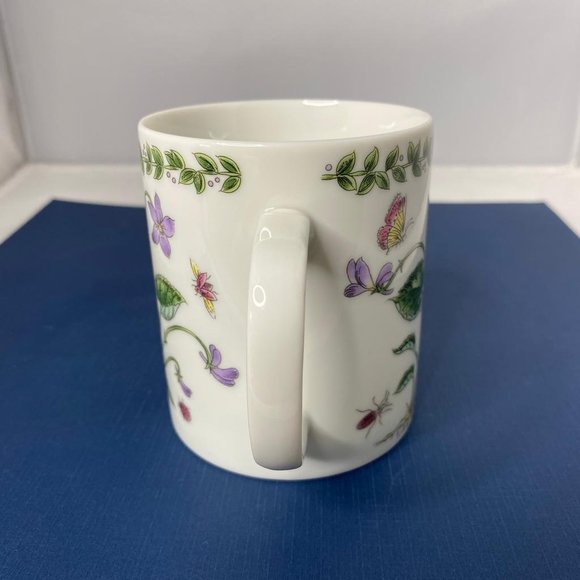 Purple Clematis Vines, Butterfly And Ladybug Mug - Picture 6 of 11